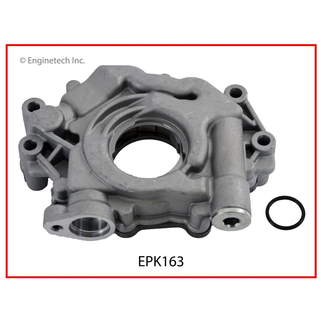 Enginetech EPK163 Engine Oil Pump with Gasket for Chrysler, Dodge, Jeep, Ram (2011-2013 Models)