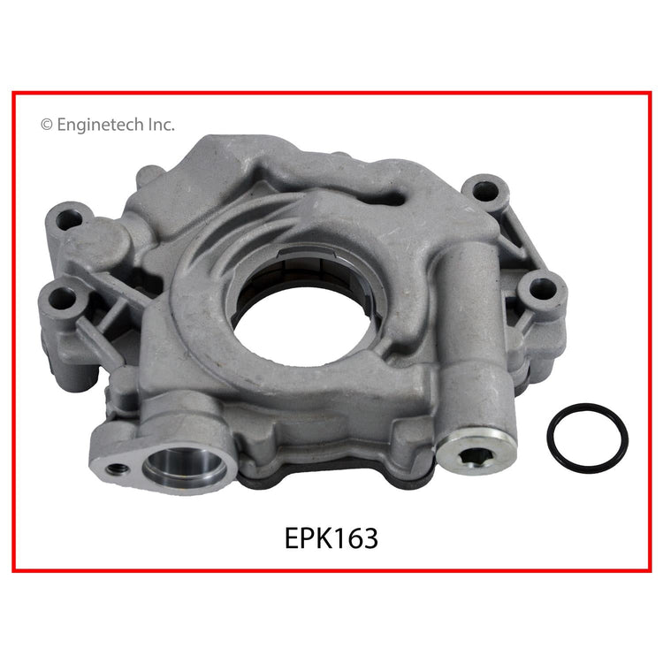 Enginetech EPK163 Engine Oil Pump with Gasket for Chrysler, Dodge, Jeep, Ram (2011-2013 Models)