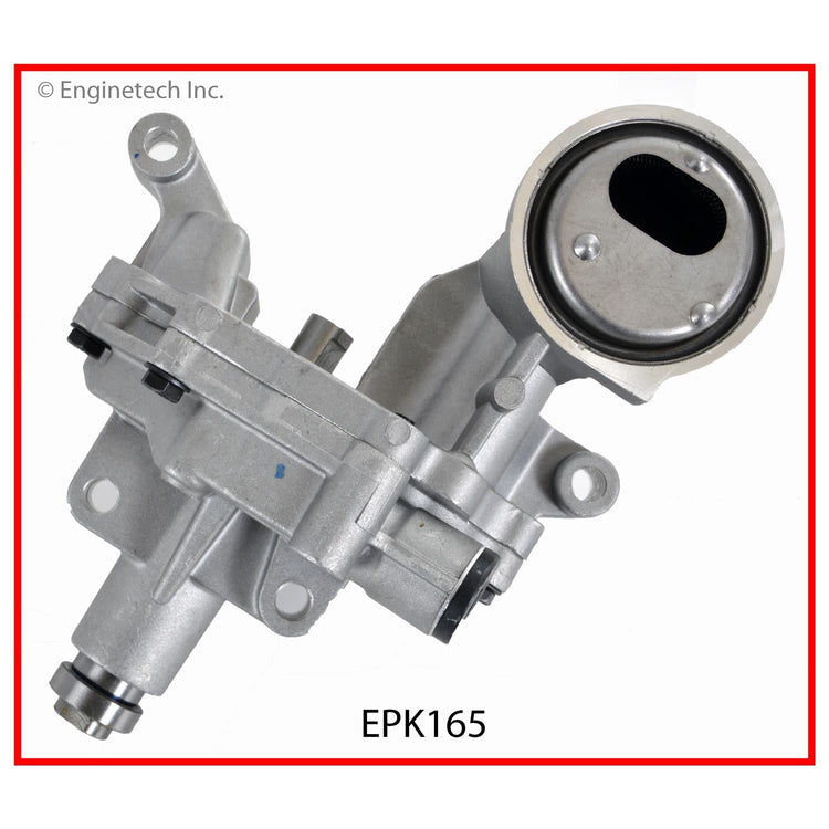 Enginetech EPK165 Engine Oil Pump with Gasket for Nissan Versa (2007-2012)