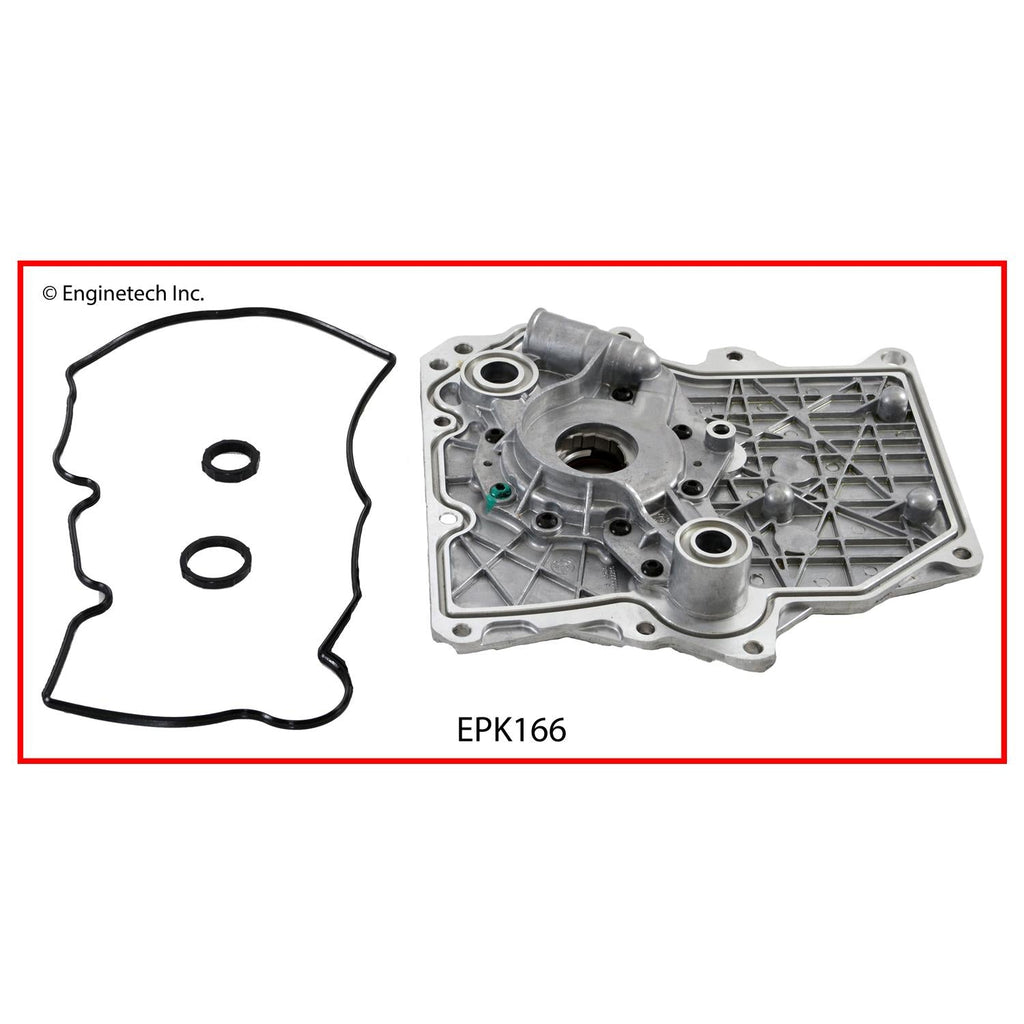 Enginetech EPK166 Engine Oil Pump with Gasket for Mini Cooper (2002-2008)