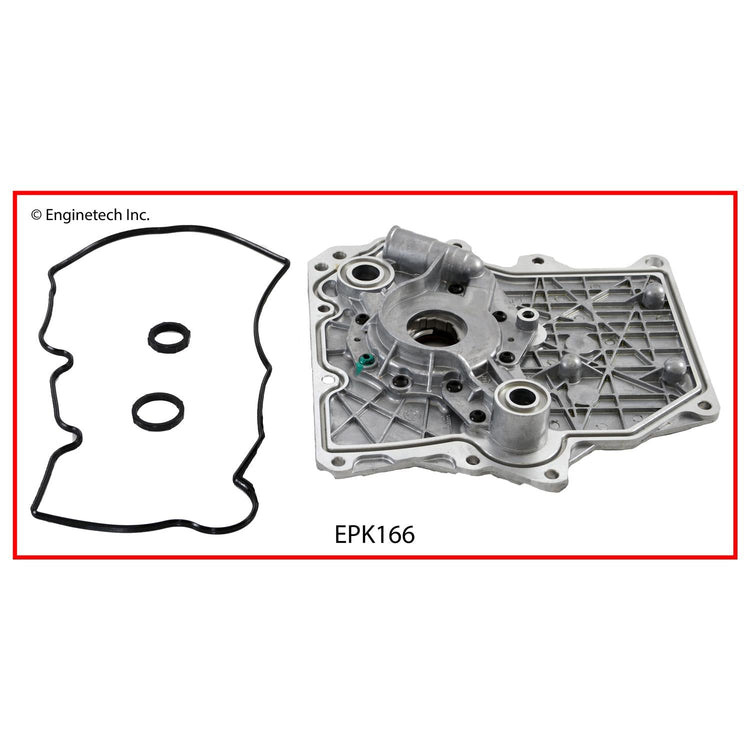 Enginetech EPK166 Engine Oil Pump with Gasket for Mini Cooper (2002-2008)