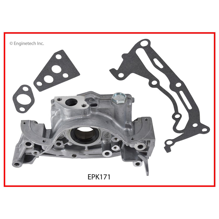 Enginetech EPK171 Engine Oil Pump with Gasket for Mitsubishi Montero
