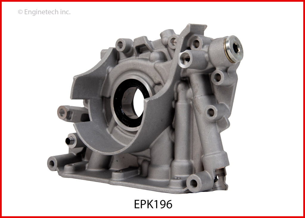 Enginetech EPK196 Engine Oil Pump with Gasket for Ford Vehicles