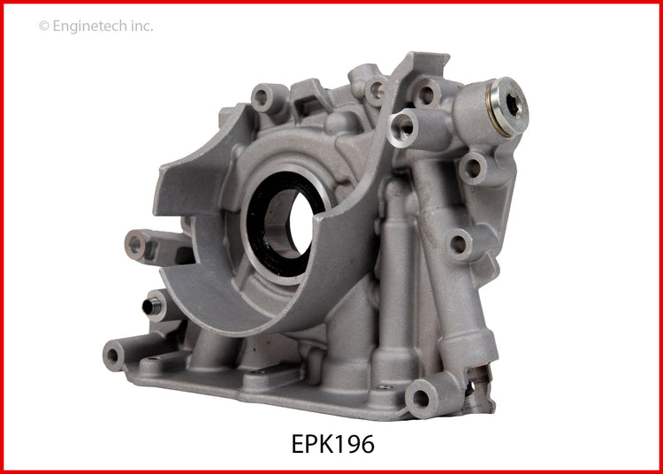 Enginetech EPK196 Engine Oil Pump with Gasket for Ford Vehicles