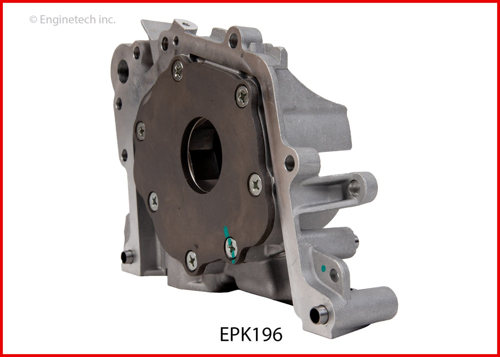 Enginetech EPK196 Engine Oil Pump with Gasket for Ford Vehicles