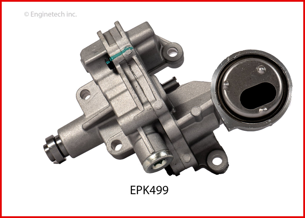 Enginetech Pressure King Engine Oil Pump with Gasket for Nissan Sentra (2013-2019)