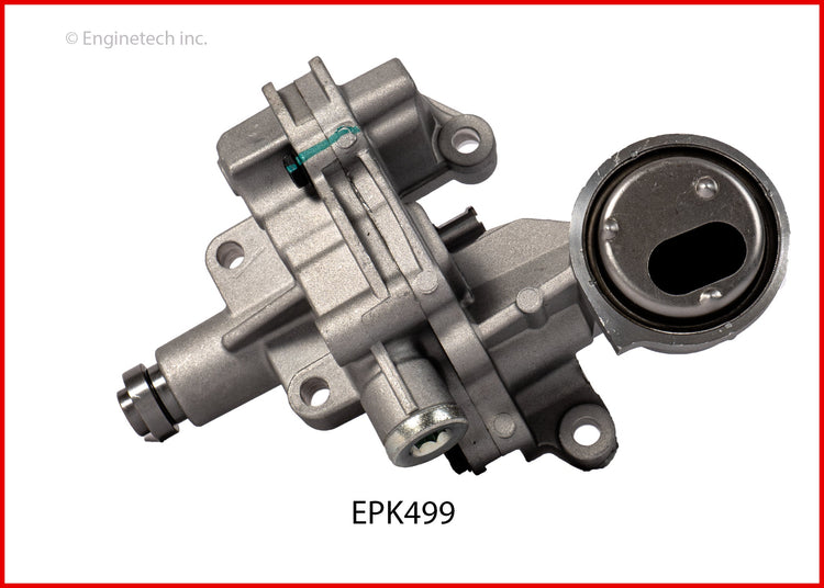 Enginetech Pressure King Engine Oil Pump with Gasket for Nissan Sentra (2013-2019)