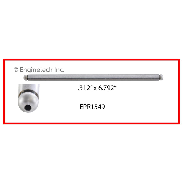 Enginetech EPR1549 Engine Push Rod Pack for Chrysler and Dodge Models