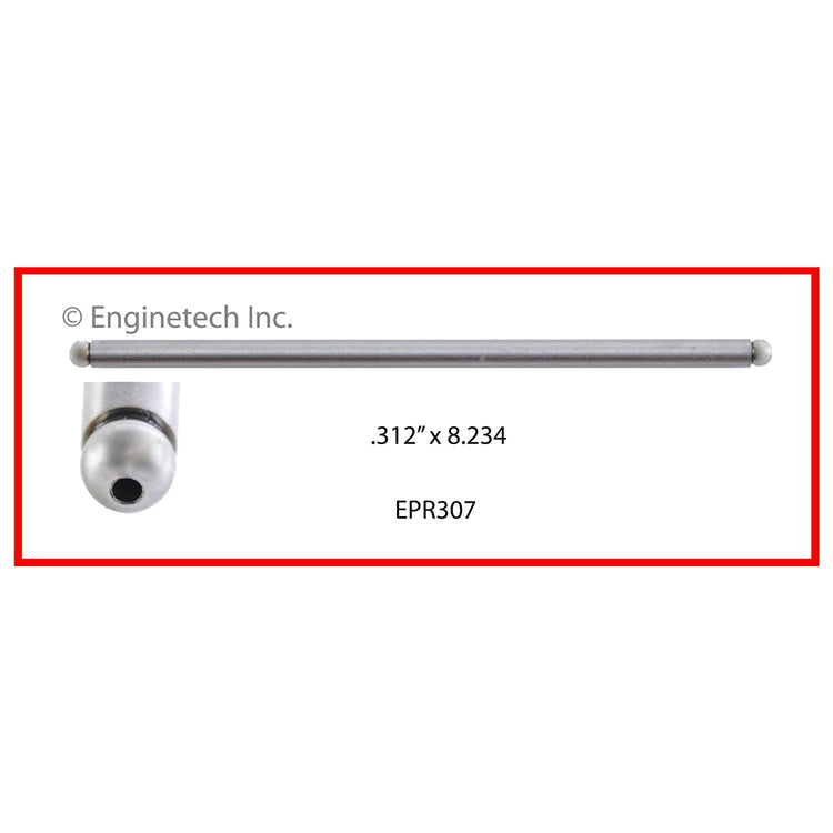 Enginetech EPR307 Engine Push Rod Pack for Oldsmobile 442, 98, and Cutlass