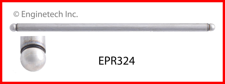 Enginetech EPR324 Engine Push Rod 4 Pack for Domestic and Import Engines