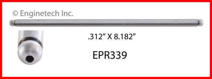 Enginetech EPR339 Engine Push Rod Pack for Ford Vehicles