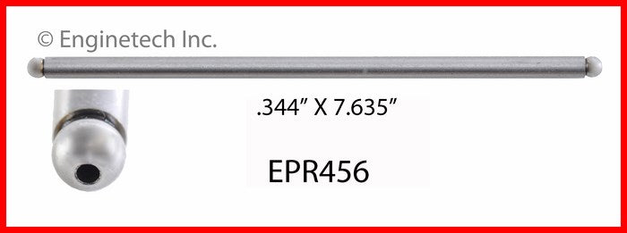 Enginetech EPR456 Engine Push Rod 4 Pack for Cadillac Allante and DeVille Models