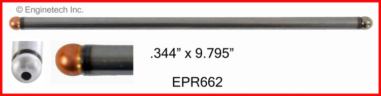 Enginetech EPR662-16 Engine Push Rods – 16 Pack for Ford Trucks and Vans