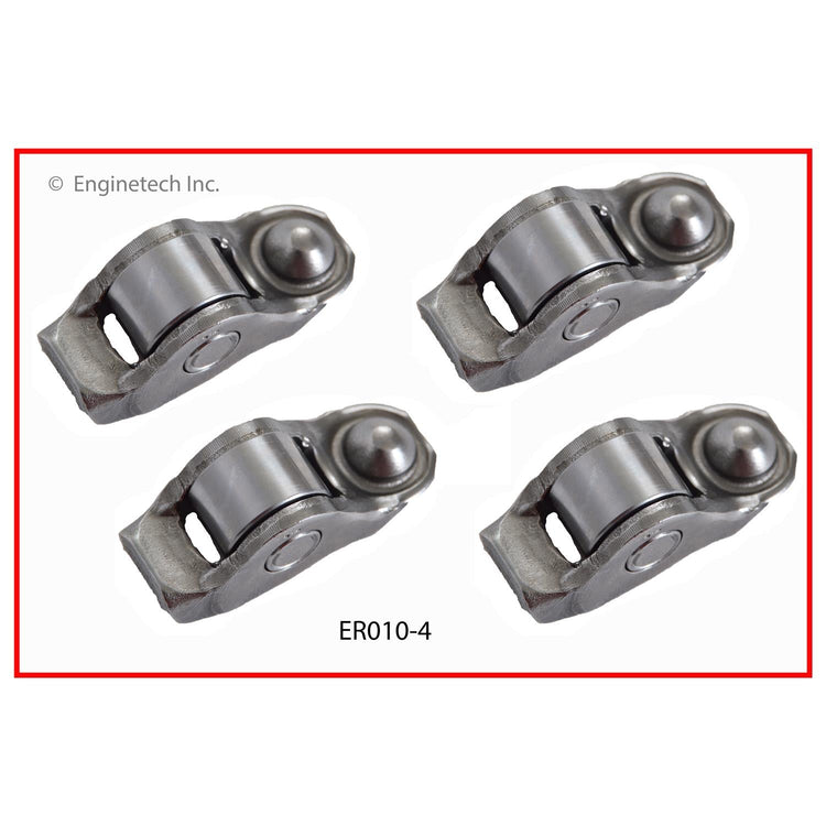 Enginetech ER010-4 Engine Rocker Arm Set for Toyota and Lexus Vehicles