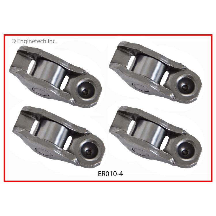 Enginetech ER010-4 Engine Rocker Arm Set for Toyota and Lexus Vehicles