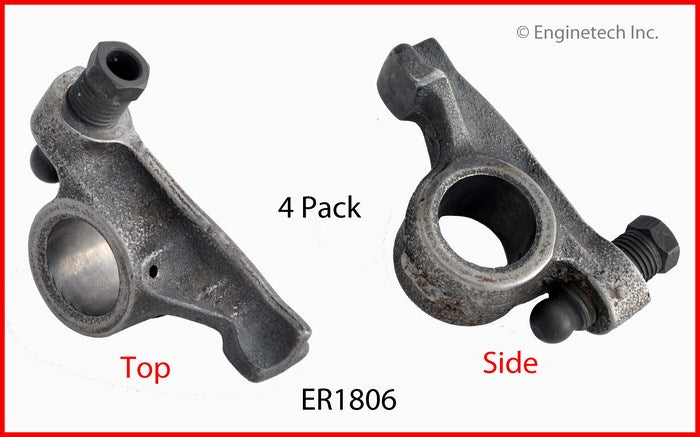 Enginetech ER1806 Engine Rocker Arm Set – 4 Pack for Ford Bronco II and Ranger (1986-1990)