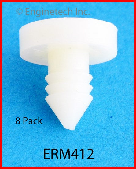 Enginetech ERM412 Engine Rocker Arm Retainer Nylon – Pack of 8