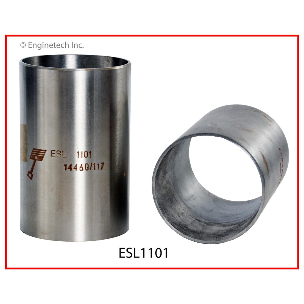 Enginetech BBPTESL1101 Engine Single Cylinder Liner for 2004-2005 Buick, Chevrolet, Pontiac Models