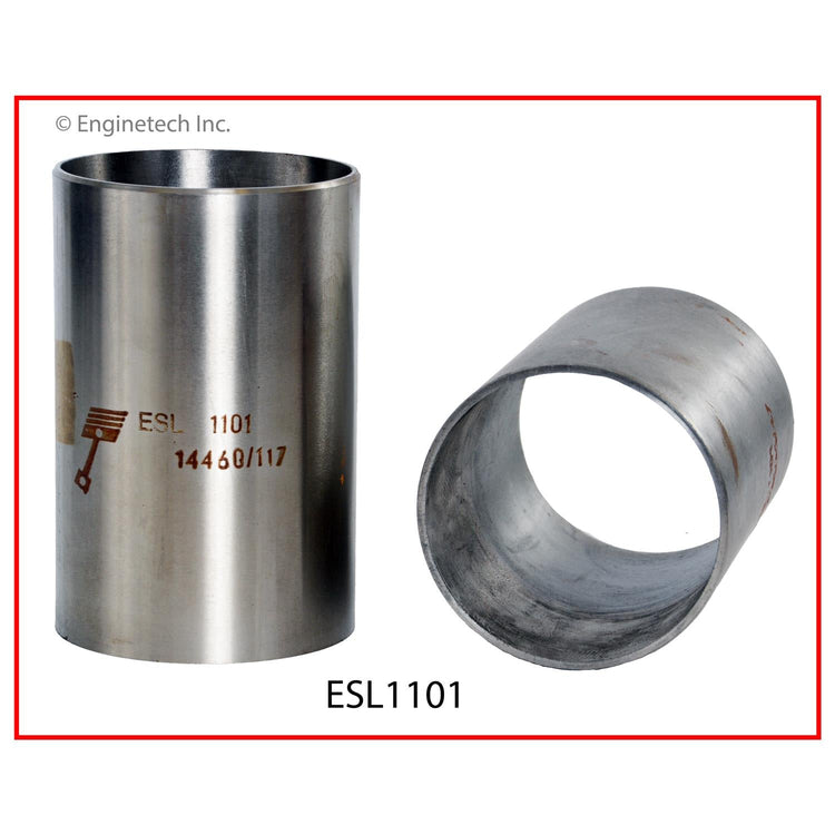 Enginetech BBPTESL1101 Engine Single Cylinder Liner for 2004-2005 Buick, Chevrolet, Pontiac Models