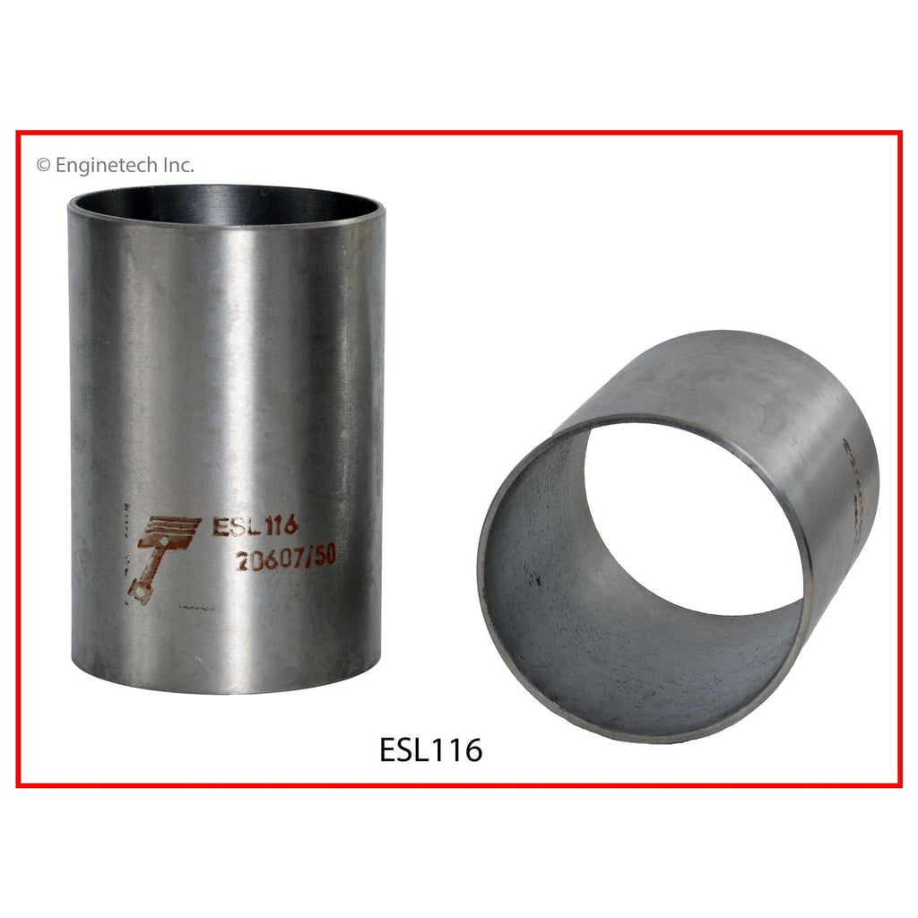 Enginetech ESL116 Single Cylinder Engine Liner – Machining Required, 3.91 inch Bore Diameter