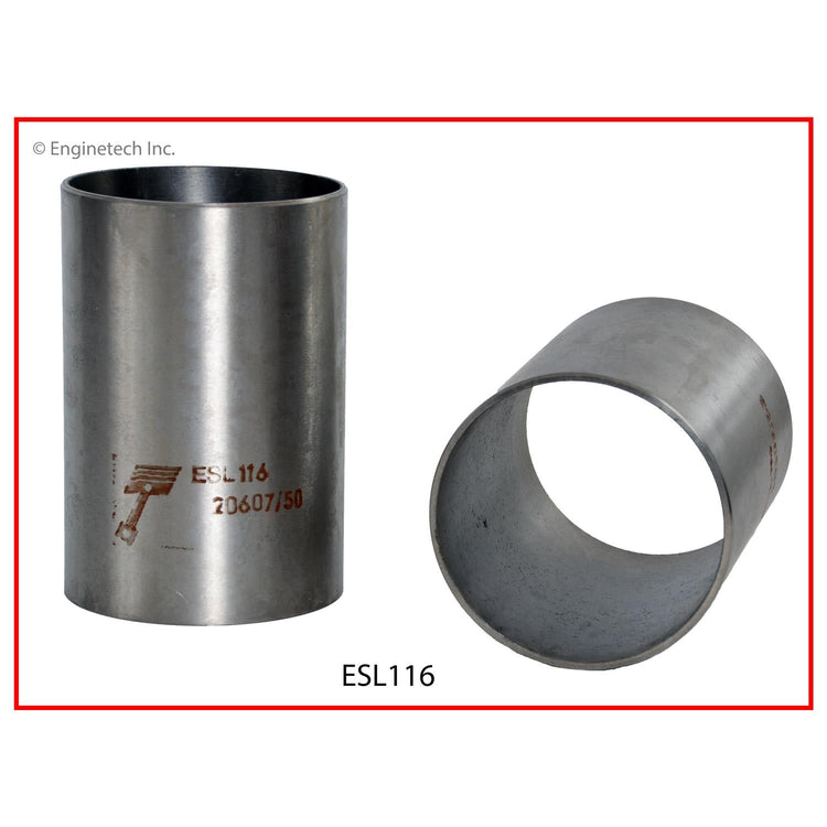 Enginetech ESL116 Single Cylinder Engine Liner – Machining Required, 3.91 inch Bore Diameter