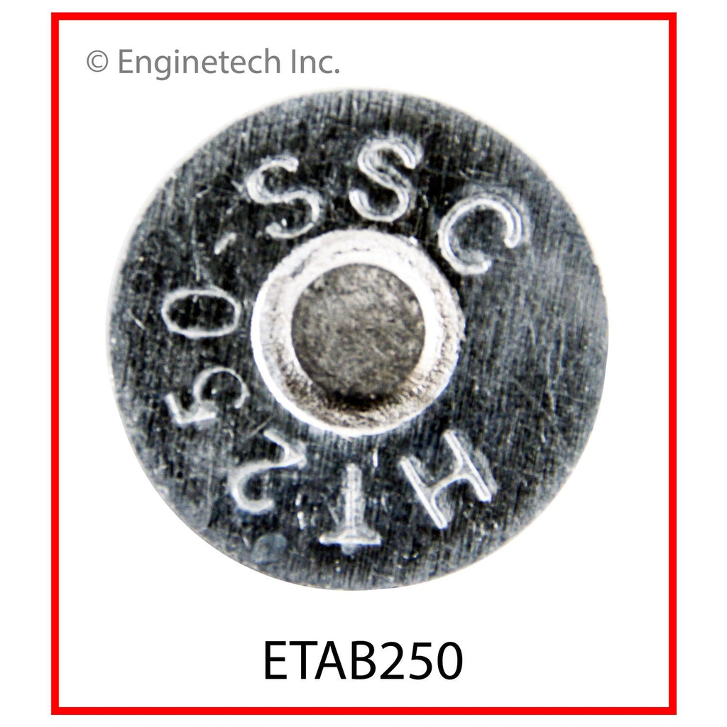 Enginetech ETAB250-100 Engine Heat Tab Indicator - 250°F, Pack of 100