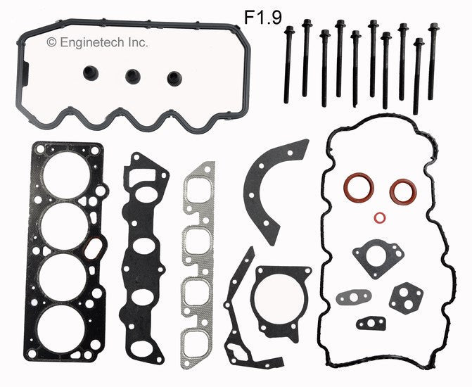 Enginetech F1.9 Rebuilders Engine Full Gasket Set for Ford Escort (1993-1996)