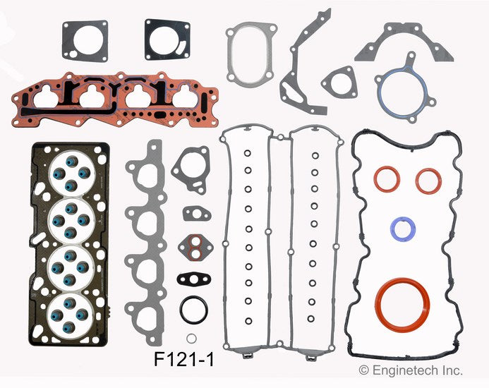 Enginetech F121-1 Engine Full Gasket Set for Ford and Mercury Vehicles