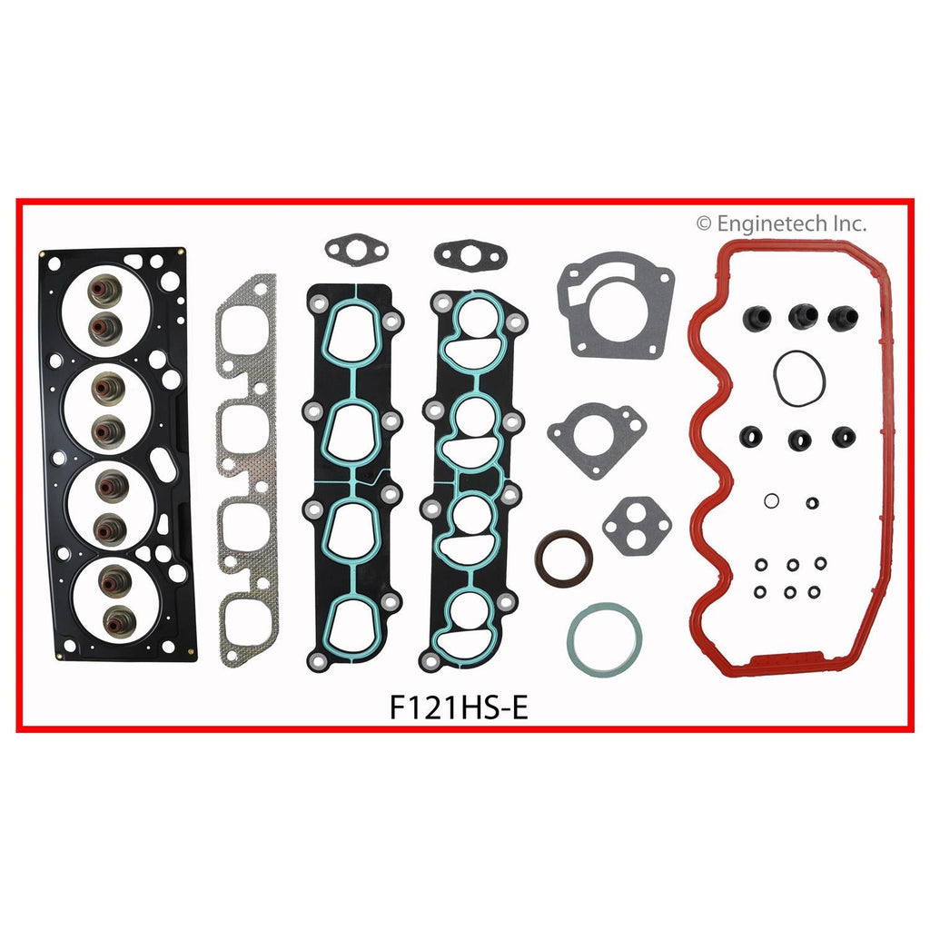 Enginetech F121HS-EWB Engine Cylinder Head Gasket Set for Ford Escort (2000-2002) with Head Bolts