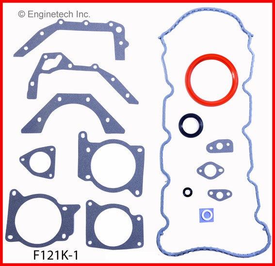 Enginetech F121K-1 Full Engine Gasket Set for Ford and Mercury Vehicles