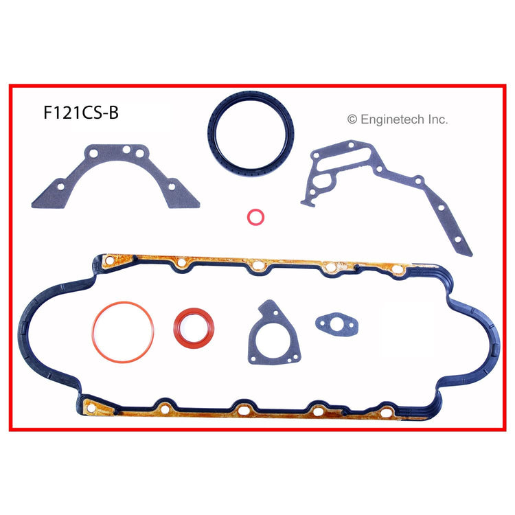 Enginetech F121K-6 Full Engine Gasket Set for Ford Cars and Trucks