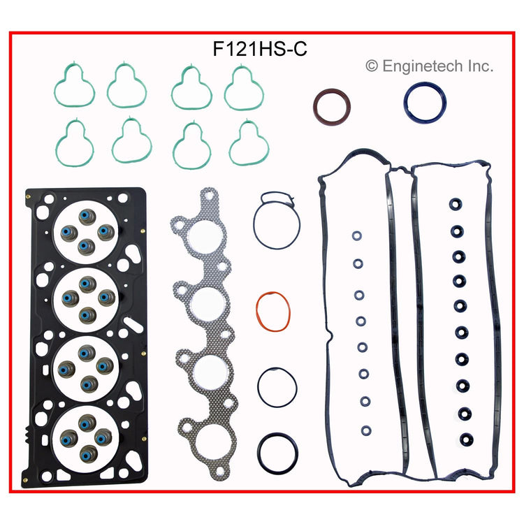 Enginetech F121K-8 Engine Full Gasket Set for Ford and Mazda Vehicles