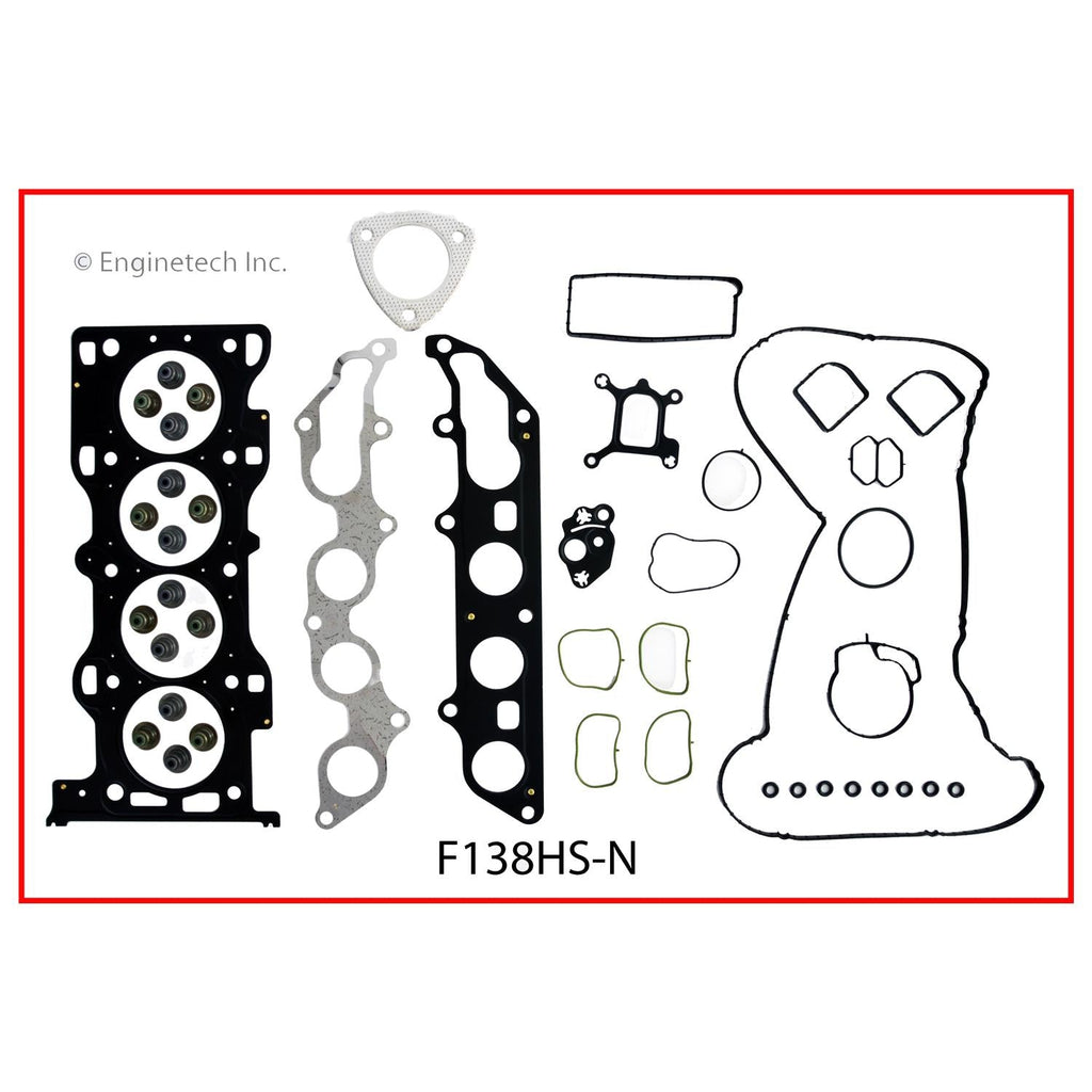 Enginetech F138HS-NWB Engine Cylinder Head Gasket Set for Ford Focus and Trucks