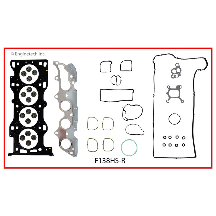 Enginetech F138HS-R Engine Cylinder Head Gasket Set for Ford and Mazda Vehicles