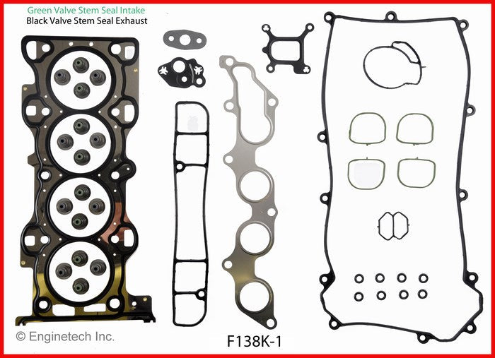Enginetech F138K-1 Engine Full Gasket Set for Ford Cars and Trucks