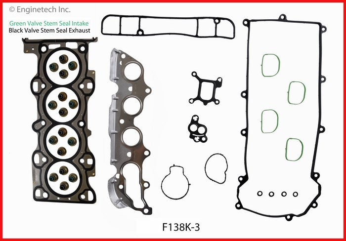 Enginetech F138K-3 Engine Full Gasket Set for Mazda 6 - Fits 2003-2005 Models