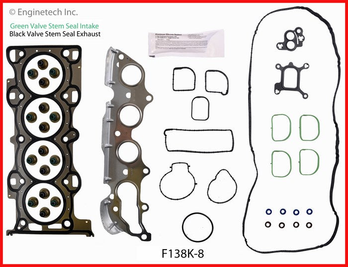 Enginetech F138K-8 Engine Full Gasket Set for Mazda 3 and Mazda 6