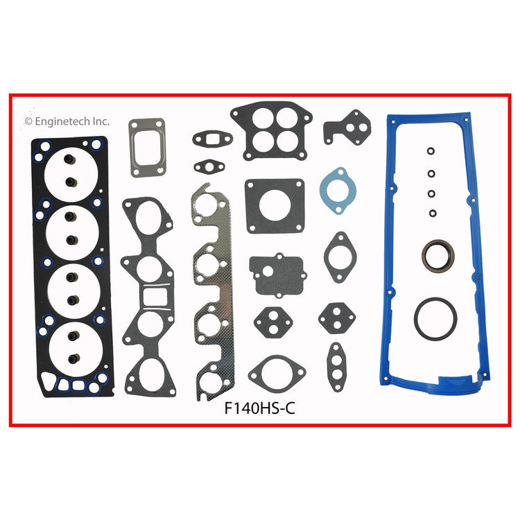 Enginetech F140HS-C Engine Cylinder Head Gasket Set for Ford Vehicles