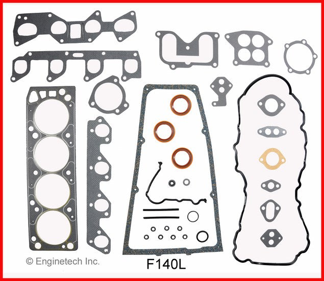 Enginetech F140L Rebuilders Engine Full Gasket Set for Ford Cars and Trucks