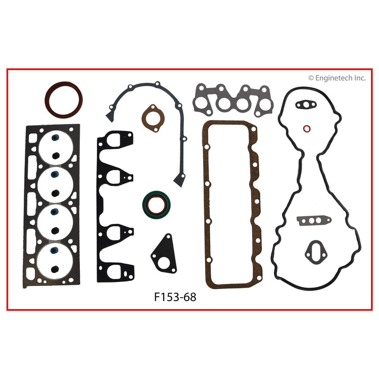 Enginetech F153-68 Engine Full Gasket Set for Ford and Mercury Vehicles