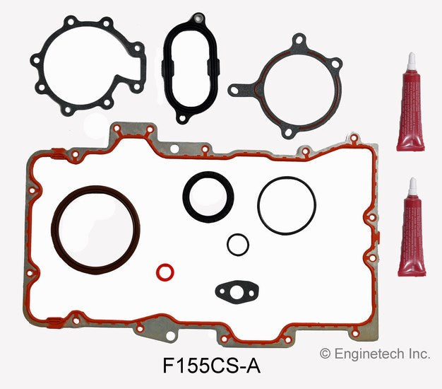 Enginetech F155CS-A Engine Lower End Gasket Set for Ford and Mercury Vehicles