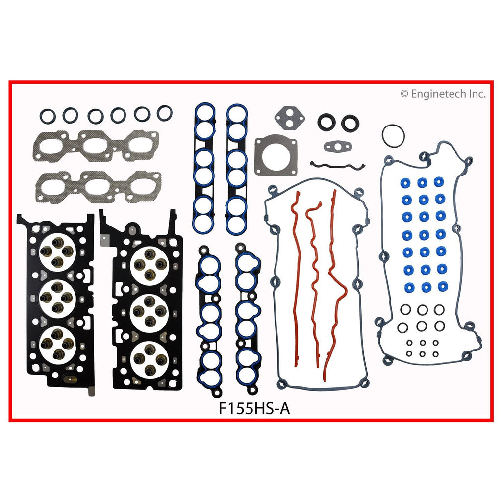Enginetech F155K-2 Engine Full Gasket Set for Ford and Mercury Vehicles