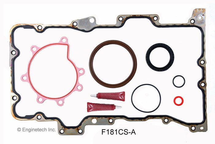 Enginetech F181CS-A Engine Lower End Gasket Set for Ford Cars and Trucks
