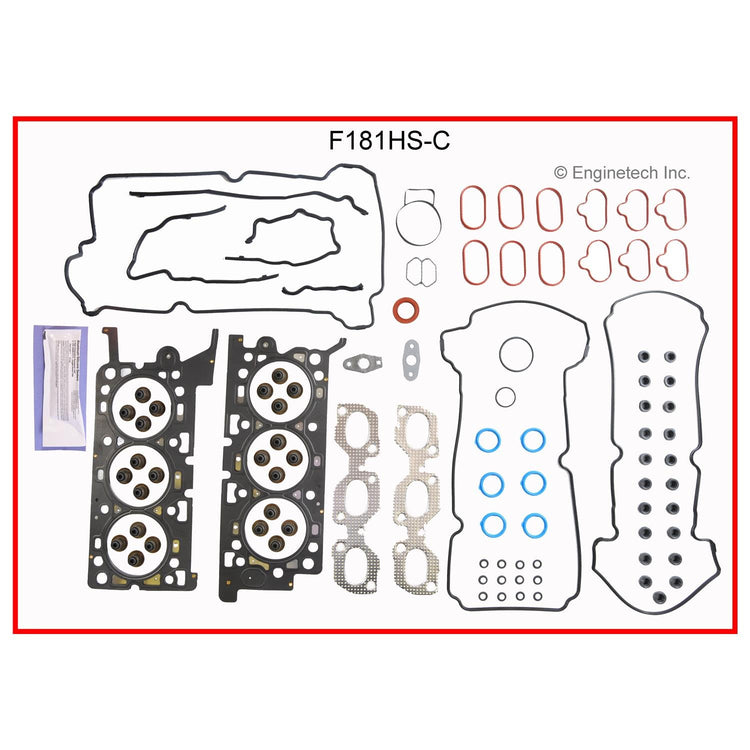 Enginetech F181HS-CWB Engine Cylinder Head Gasket Set for Ford and Mercury Vehicles
