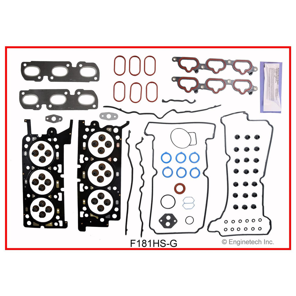 Enginetech F181HS-G Engine Cylinder Head Gasket Set for Ford Taurus and Mercury Sable