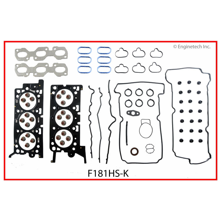 Enginetech F181HS-KWB Engine Cylinder Head Gasket Set for Ford and Mercury Vehicles