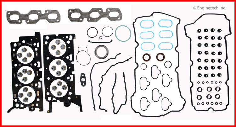 Enginetech F181HS-LWB Engine Cylinder Head Gasket Set for Ford and Mercury Vehicles