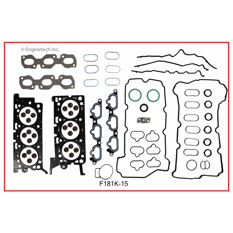 Enginetech F181K-15 Engine Full Gasket Set for Mazda 6 (2003-2008)