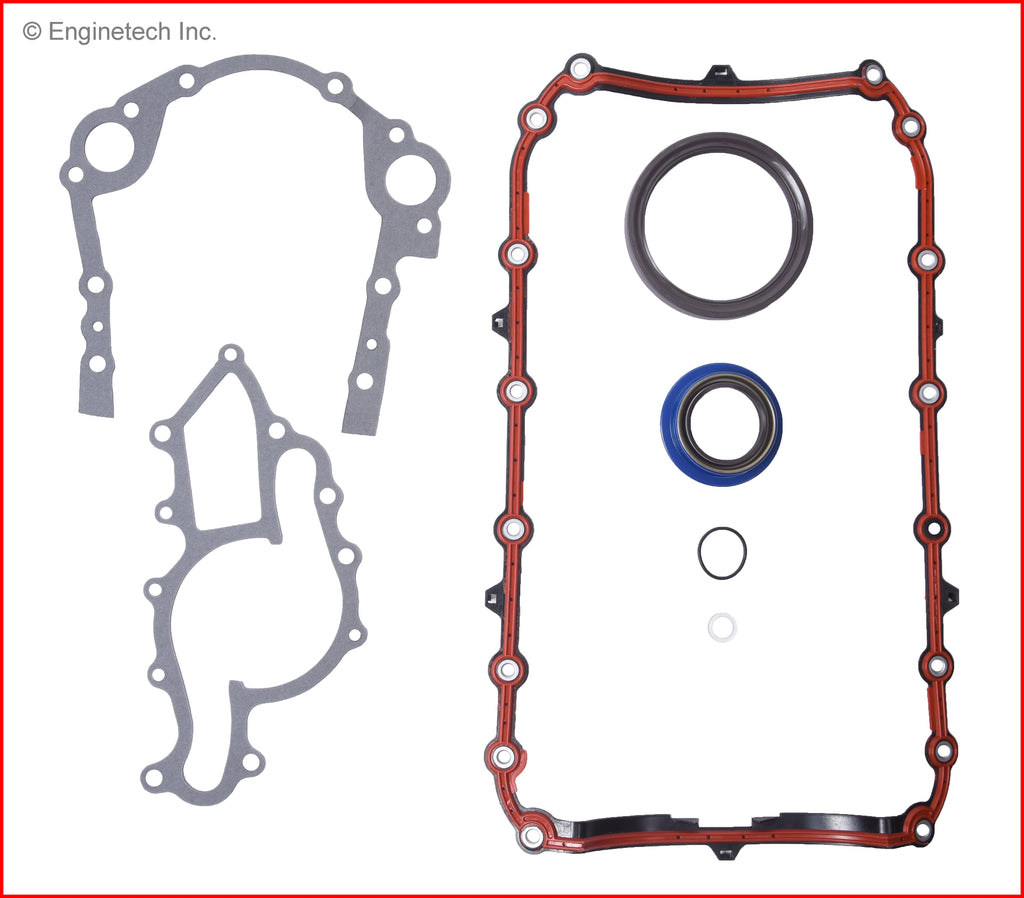 Enginetech F183CS-A Engine Lower End Gasket Set for Ford and Mazda Vehicles
