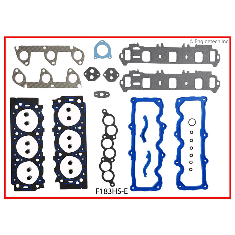 Enginetech F183HS-E Engine Cylinder Head Gasket Set for Ford and Mercury Vehicles